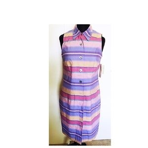 NWT Positive Attitude Womens Sundress Pastel